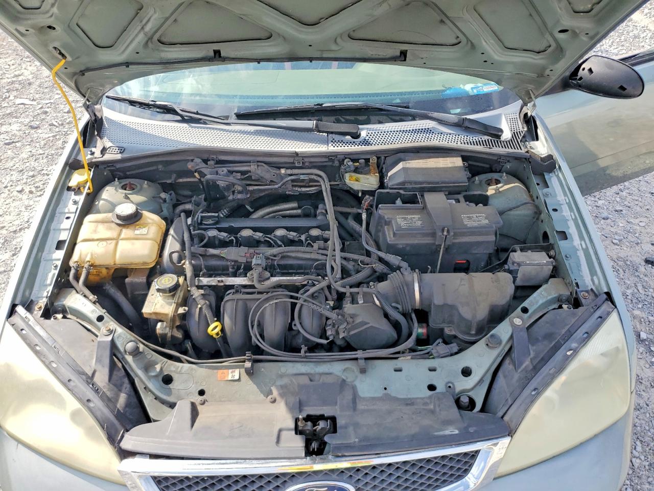 2006 Ford Focus Zx4 Green vin: 1FAHP34N76W196410