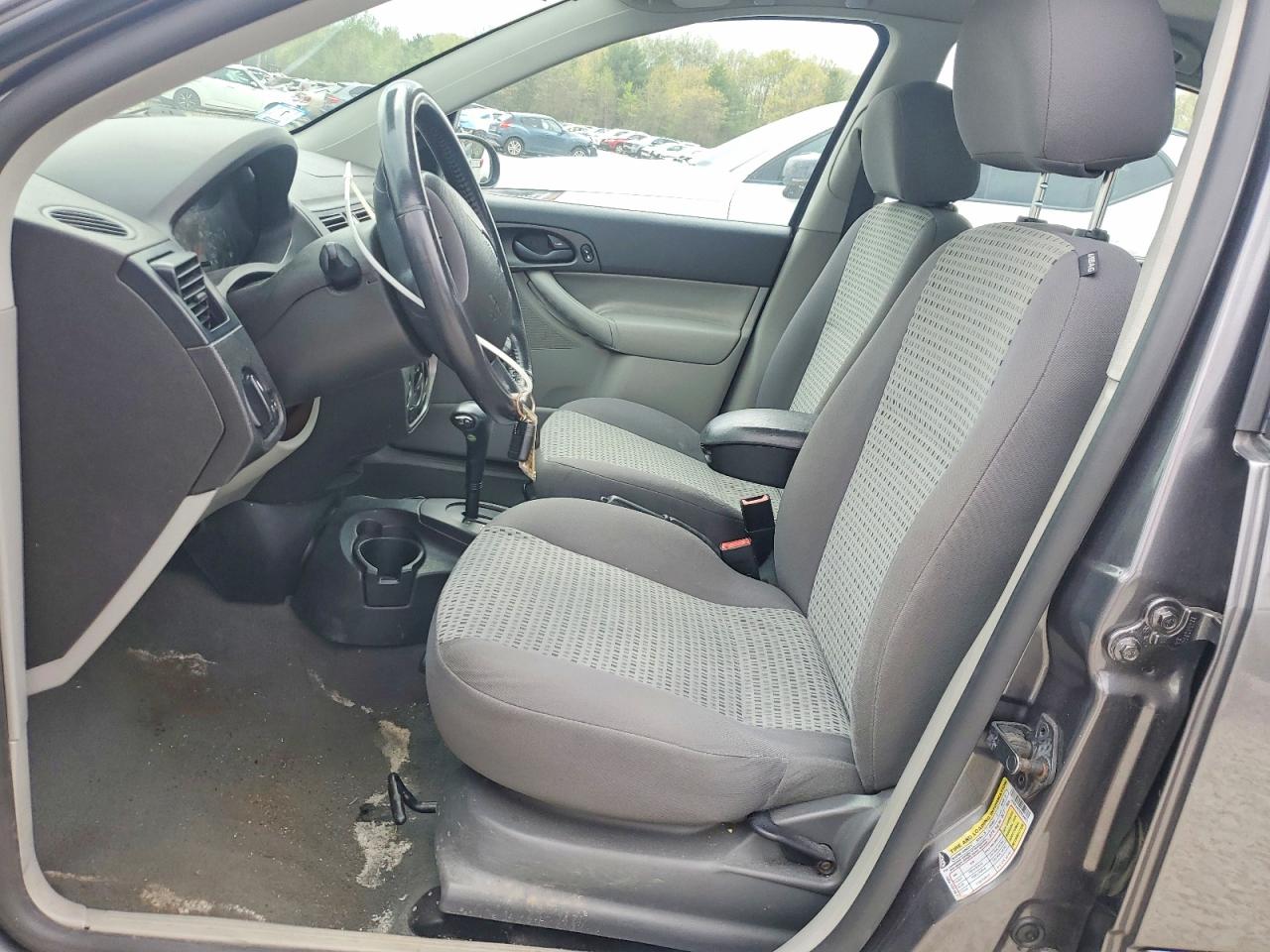 2006 Ford Focus Zx4 Gray vin: 1FAHP34N76W234671