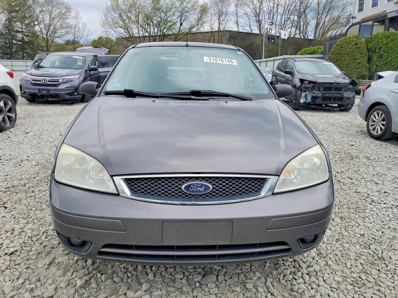 2006 Ford Focus Zx4 Gray vin: 1FAHP34N76W234671