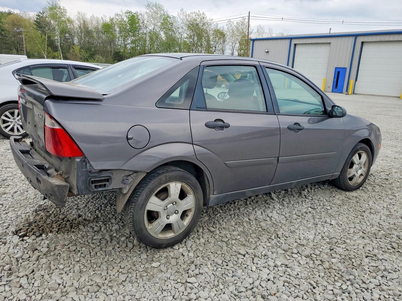 2006 Ford Focus Zx4 Gray vin: 1FAHP34N76W234671