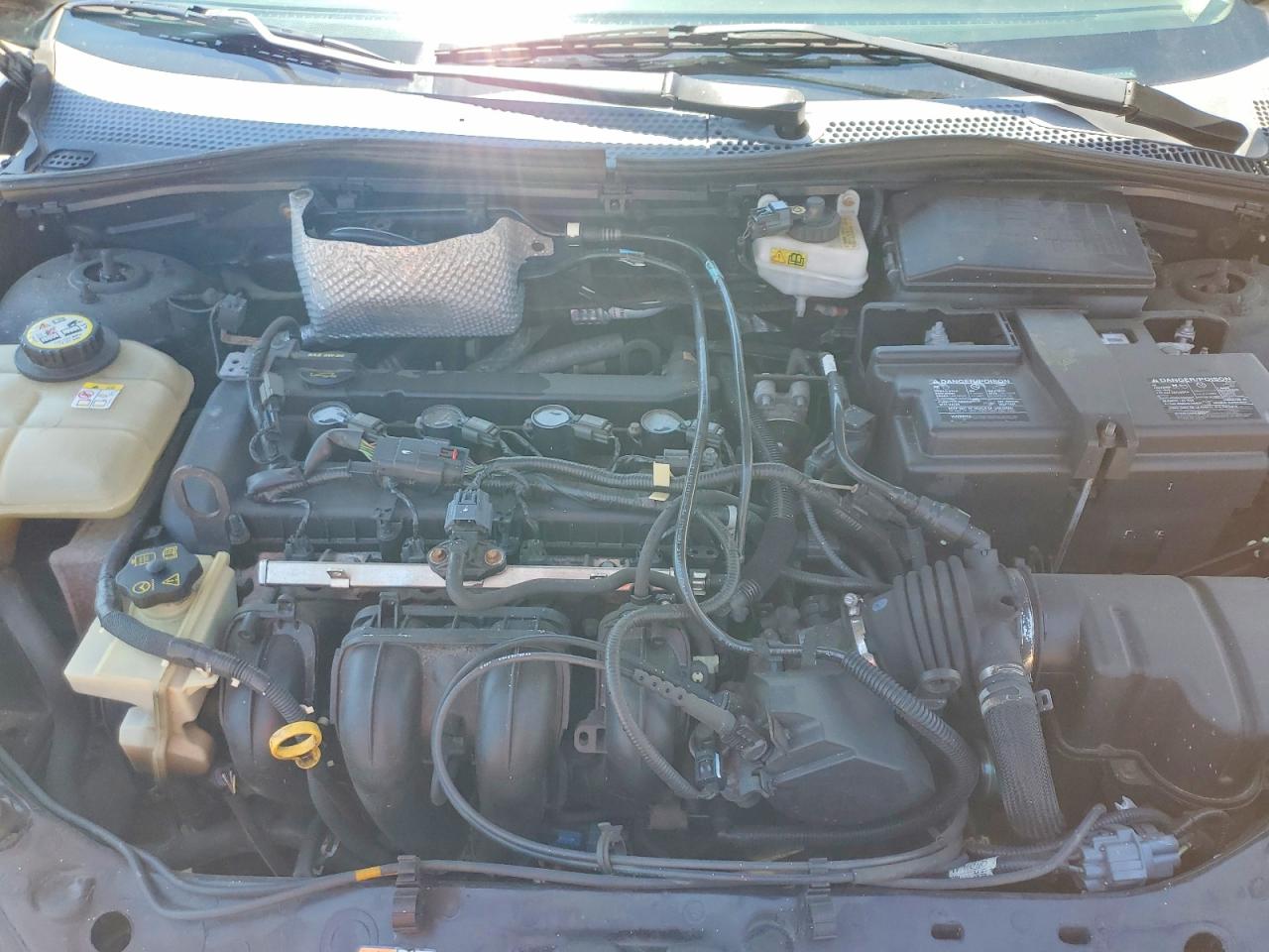 2007 Ford Focus Zx4 Black vin: 1FAHP34N77W342029