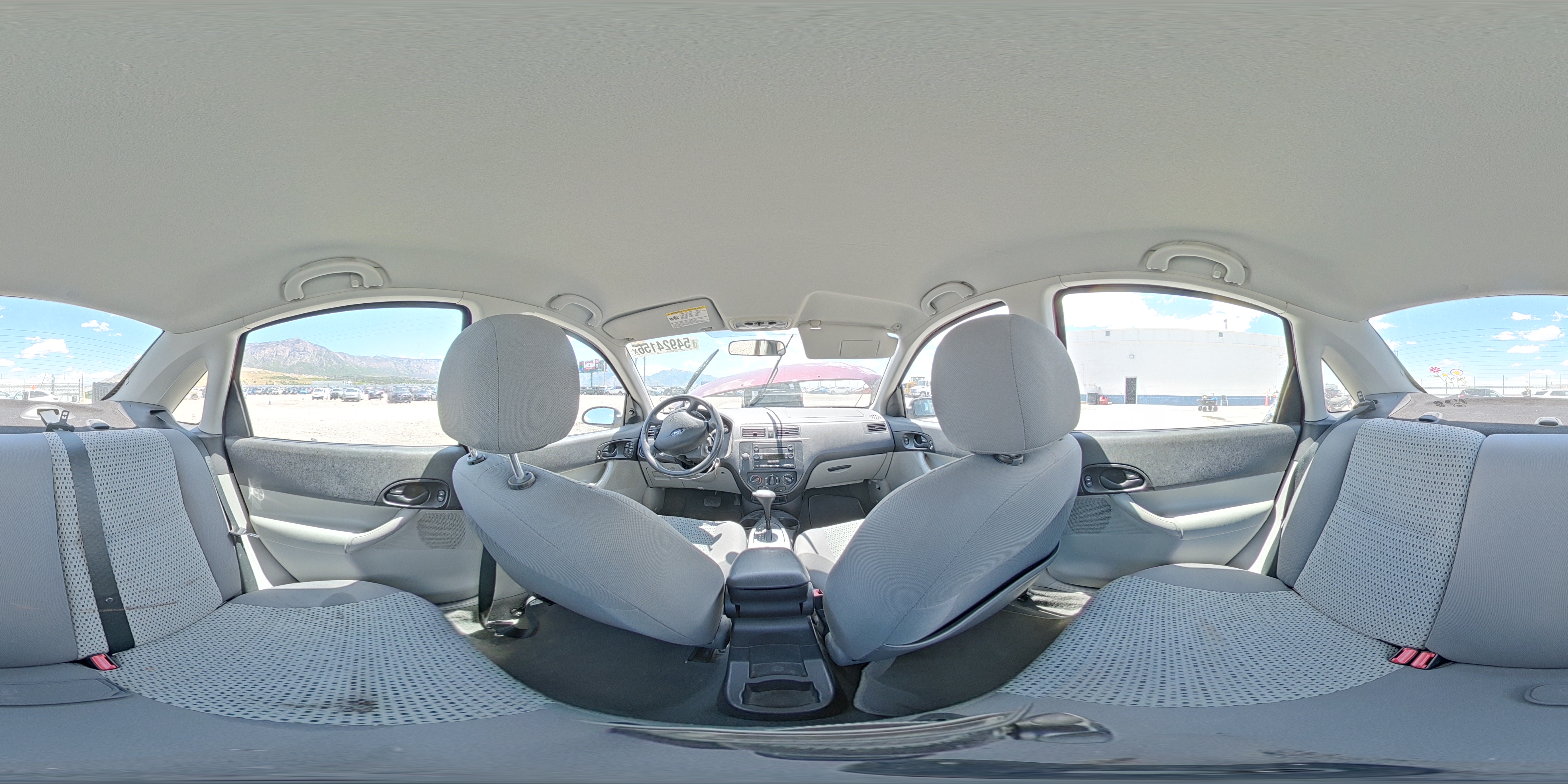 2006 Ford Focus Zx4 Красный vin: 1FAHP34N86W108710