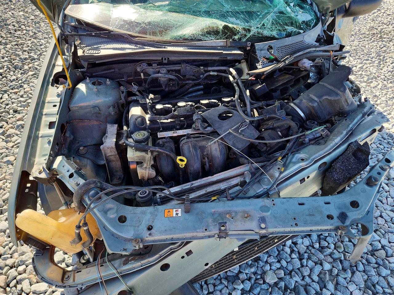 2006 Ford Focus Zx4 Turquoise vin: 1FAHP34N86W235649