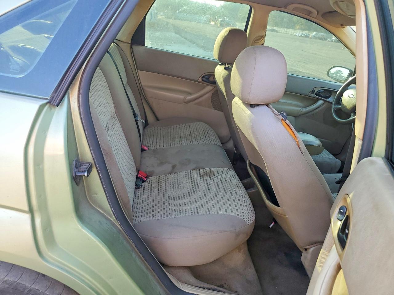 2007 Ford Focus Zx4 Green vin: 1FAHP34N87W149775