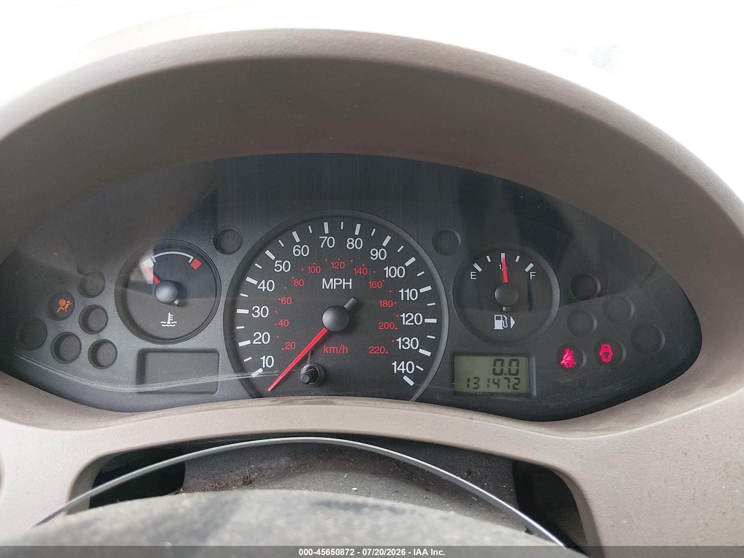 2007 Ford Focus S/se/ses Tan vin: 1FAHP34N87W162591