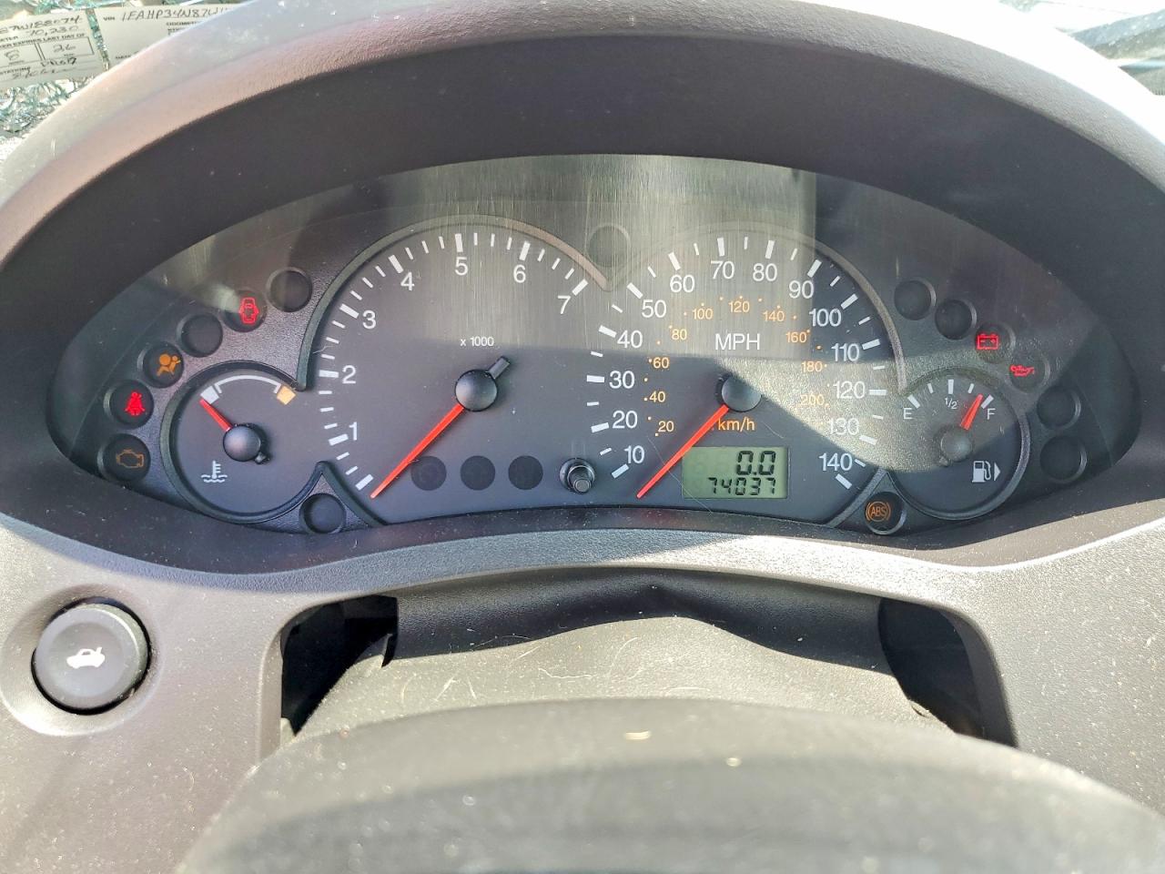 2007 Ford Focus Zx4 Silver vin: 1FAHP34N87W188074