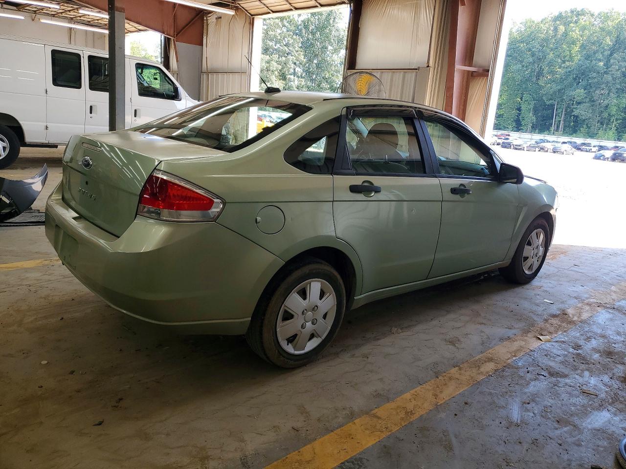 2008 Ford Focus S/se Green vin: 1FAHP34N88W181000