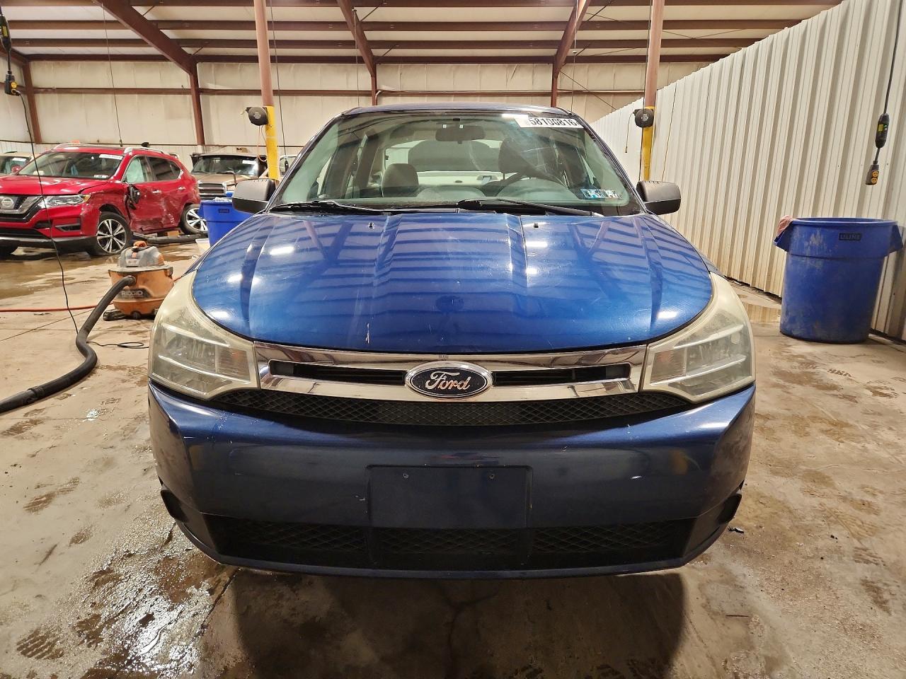 2008 Ford Focus S/se Blue vin: 1FAHP34N88W205456