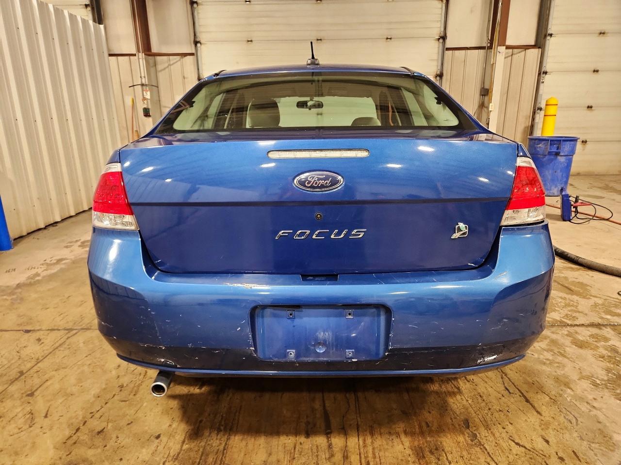 2008 Ford Focus S/se Blue vin: 1FAHP34N88W205456