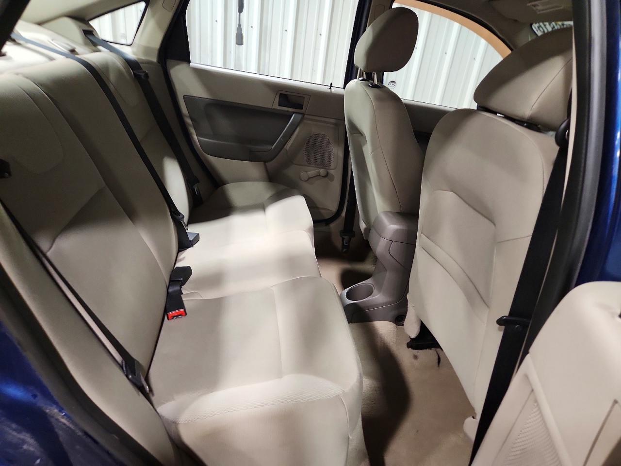 2008 Ford Focus S/se Blue vin: 1FAHP34N88W205456