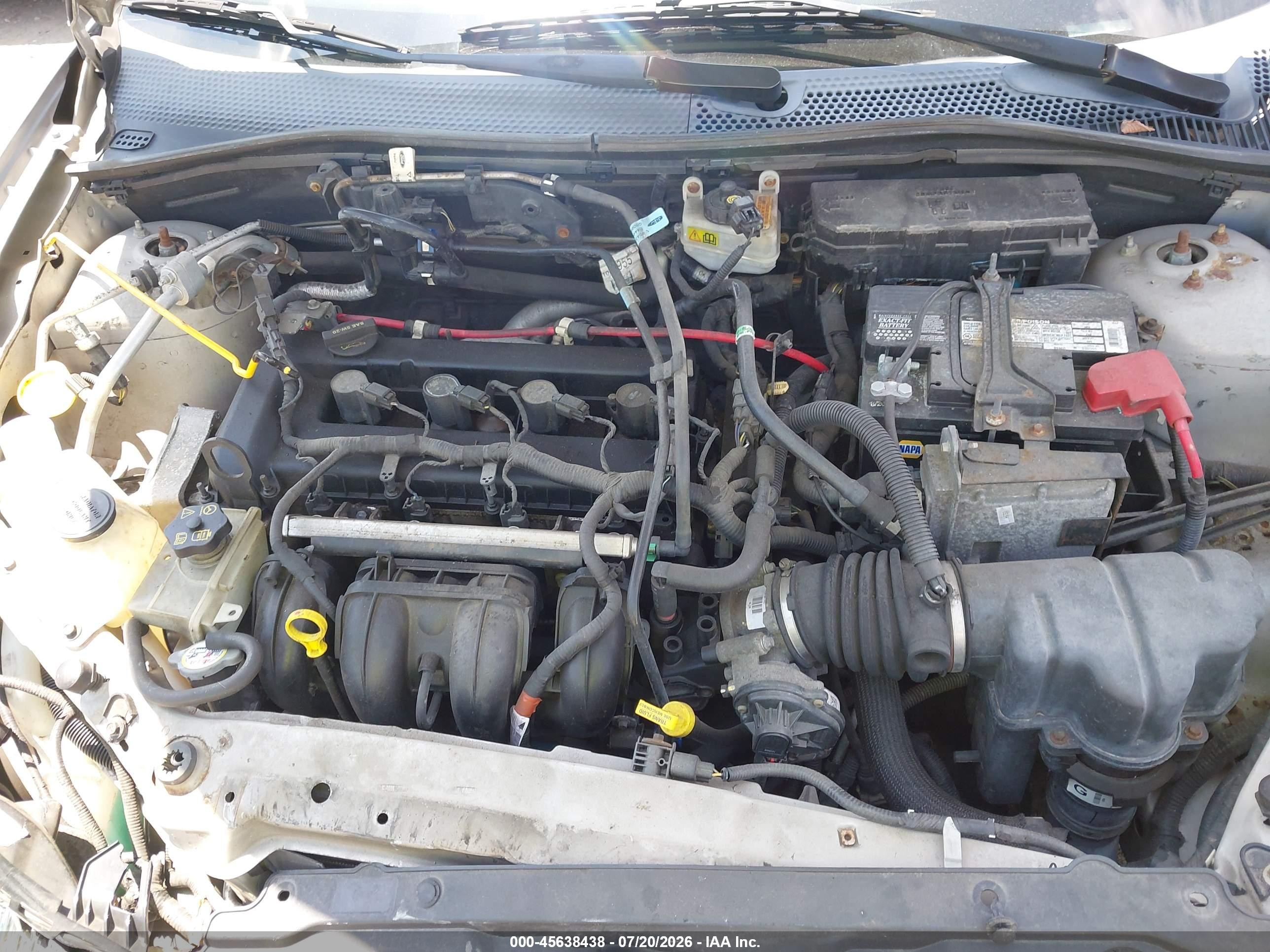 2008 Ford Focus S Gray vin: 1FAHP34N88W236965