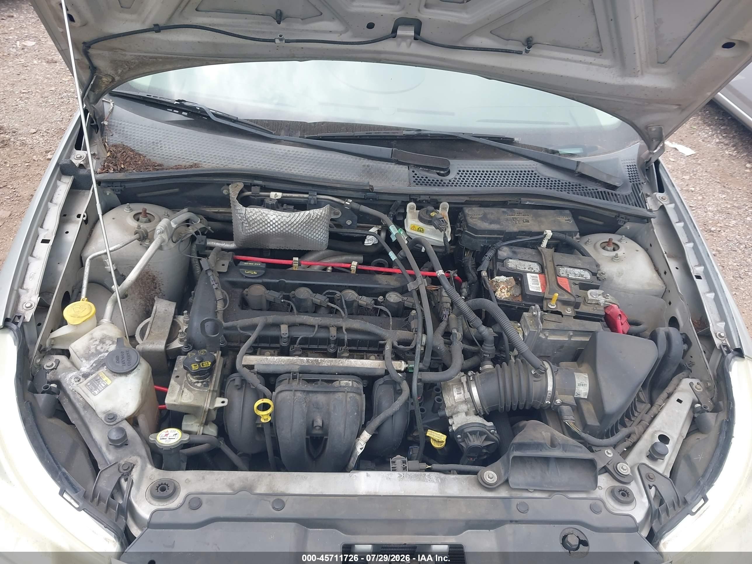 2008 Ford Focus S Gray vin: 1FAHP34N88W244242