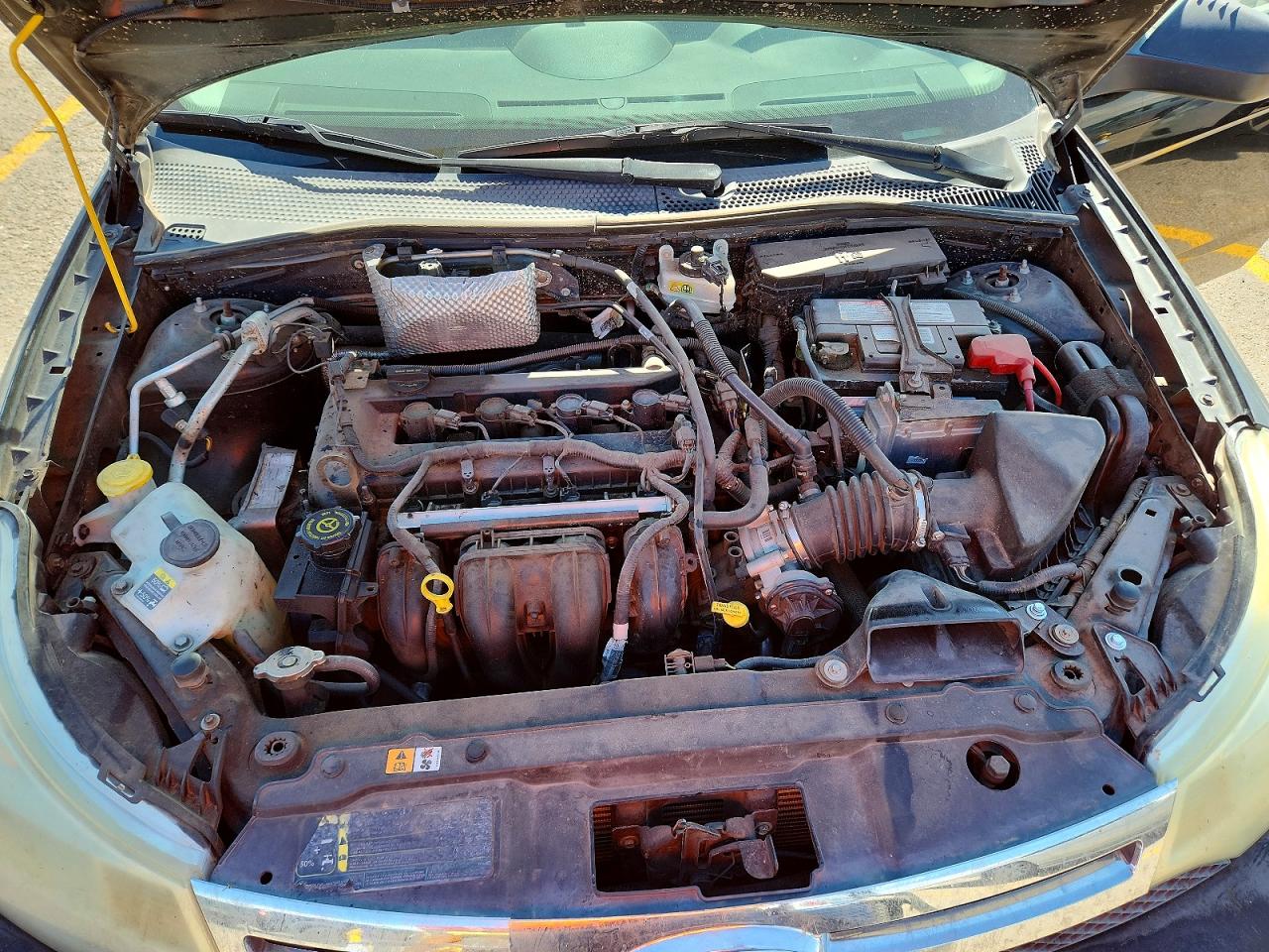 2008 Ford Focus S/se Black vin: 1FAHP34N88W247318