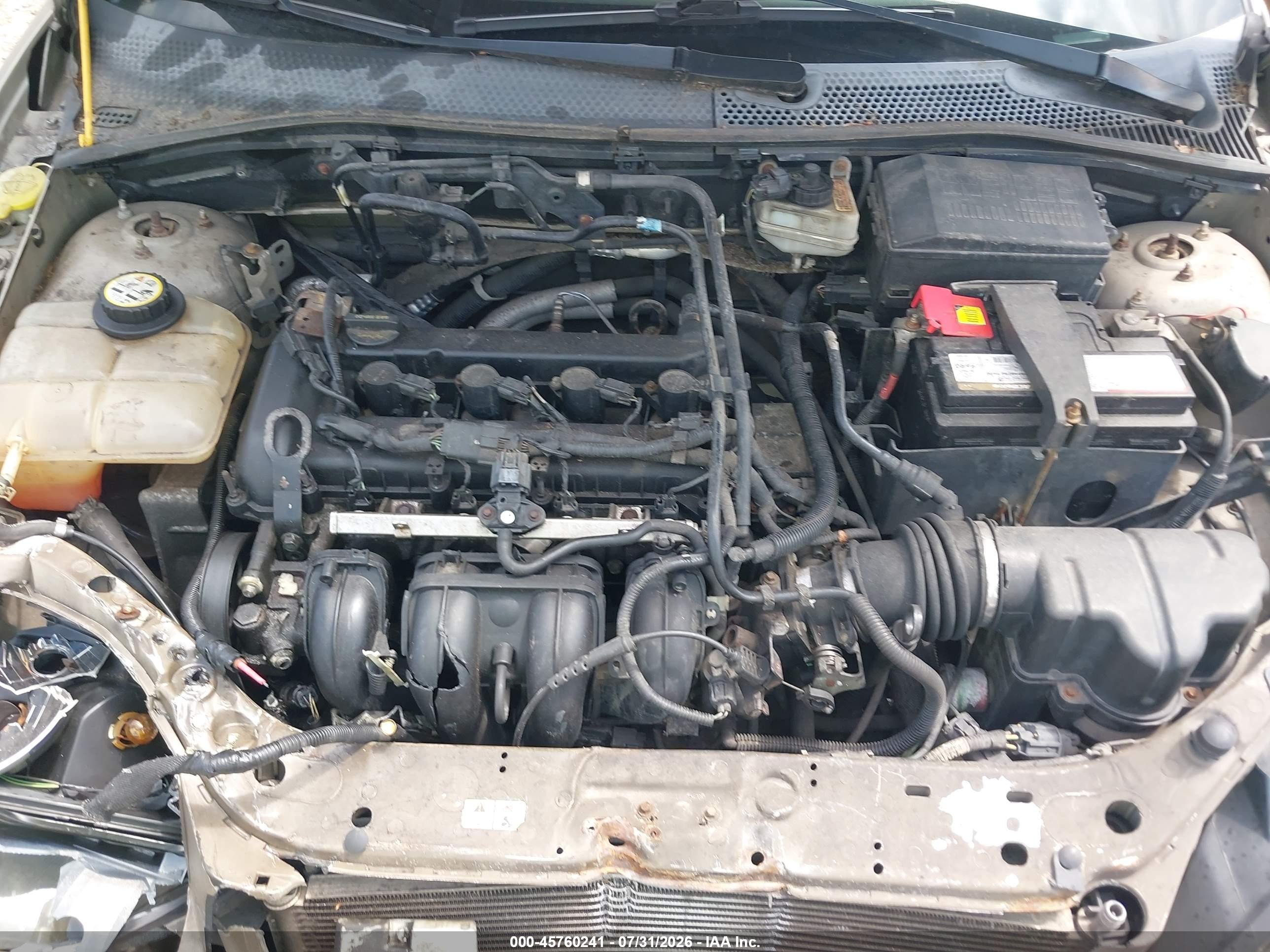 2006 Ford Focus Zx4 Кремовый vin: 1FAHP34N96W200103