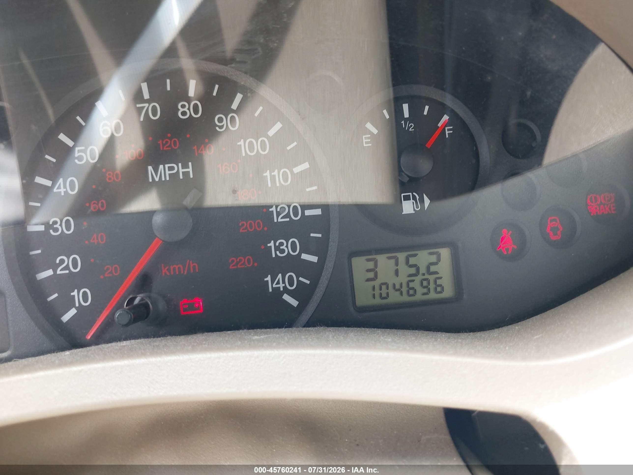 2006 Ford Focus Zx4 Кремовый vin: 1FAHP34N96W200103