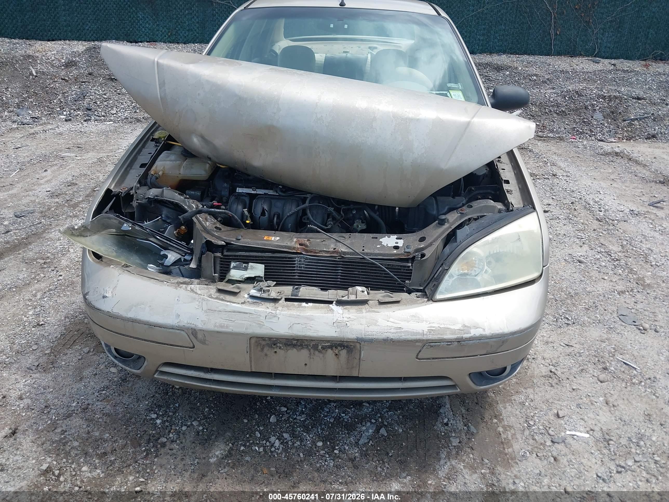 2006 Ford Focus Zx4 Кремовый vin: 1FAHP34N96W200103