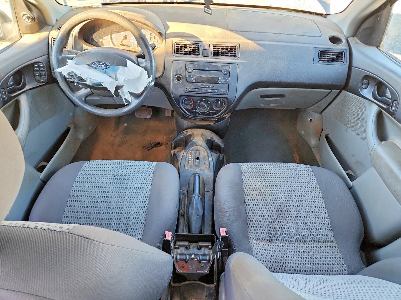 2006 Ford Focus Zx4 Gray vin: 1FAHP34N96W209982