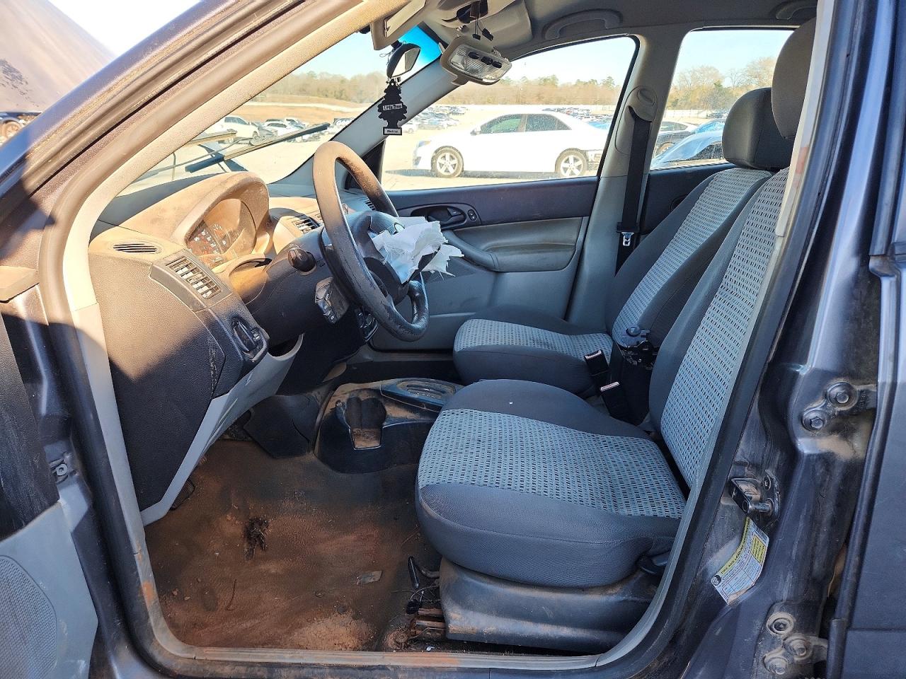 2006 Ford Focus Zx4 Gray vin: 1FAHP34N96W209982