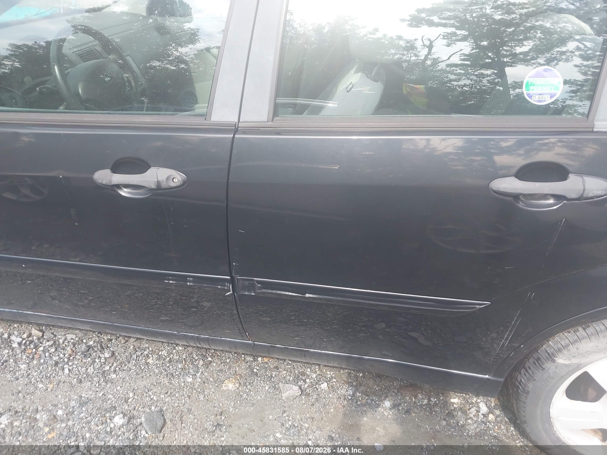 2007 Ford Focus S/se/ses Черный vin: 1FAHP34N97W191730