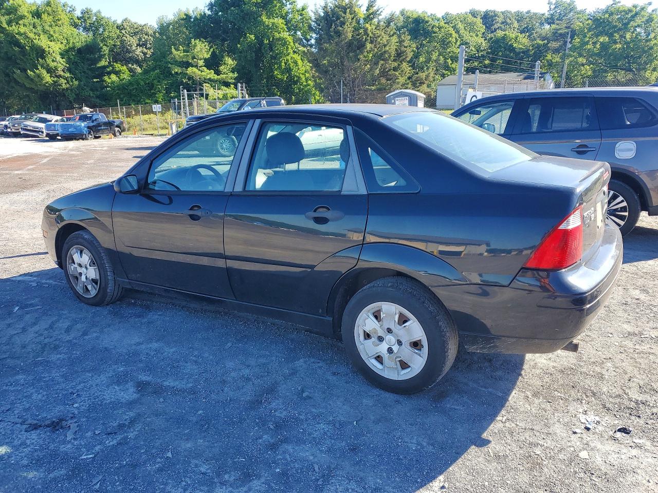 2007 Ford Focus Zx4 Black vin: 1FAHP34N97W307671