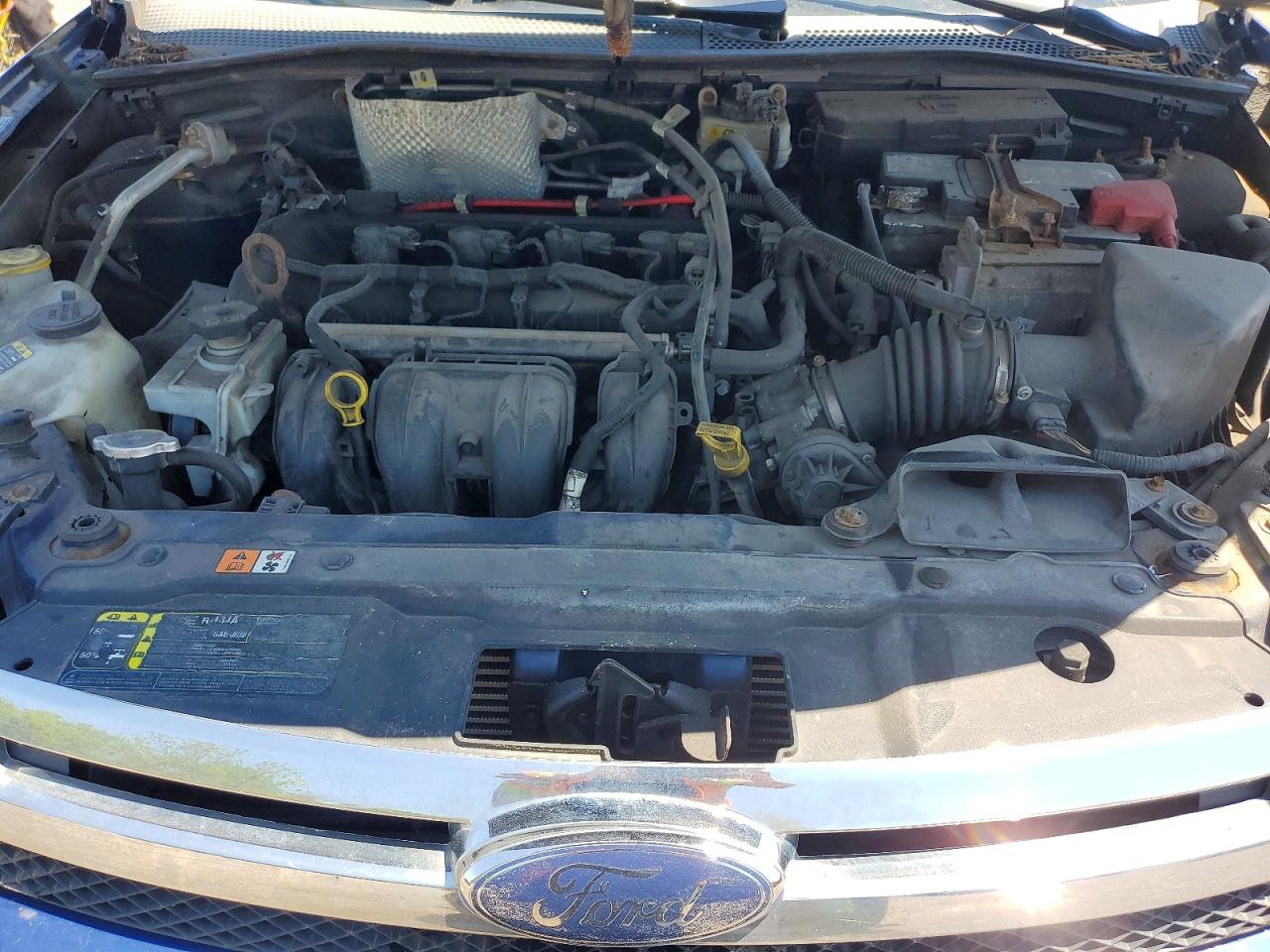 2008 Ford Focus S Blue vin: 1FAHP34N98W146966