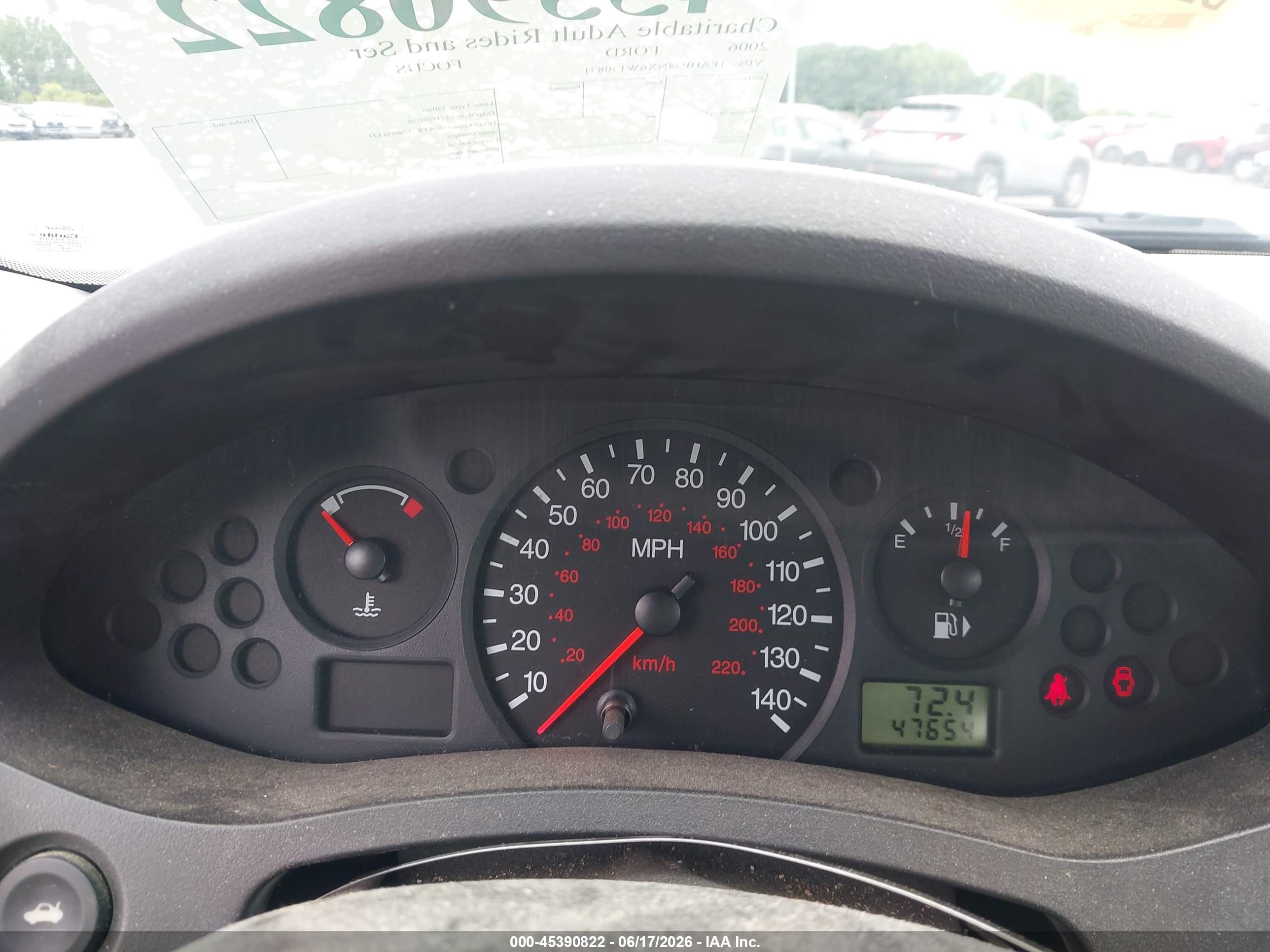 2006 Ford Focus Zx4 Красный vin: 1FAHP34NX6W130871