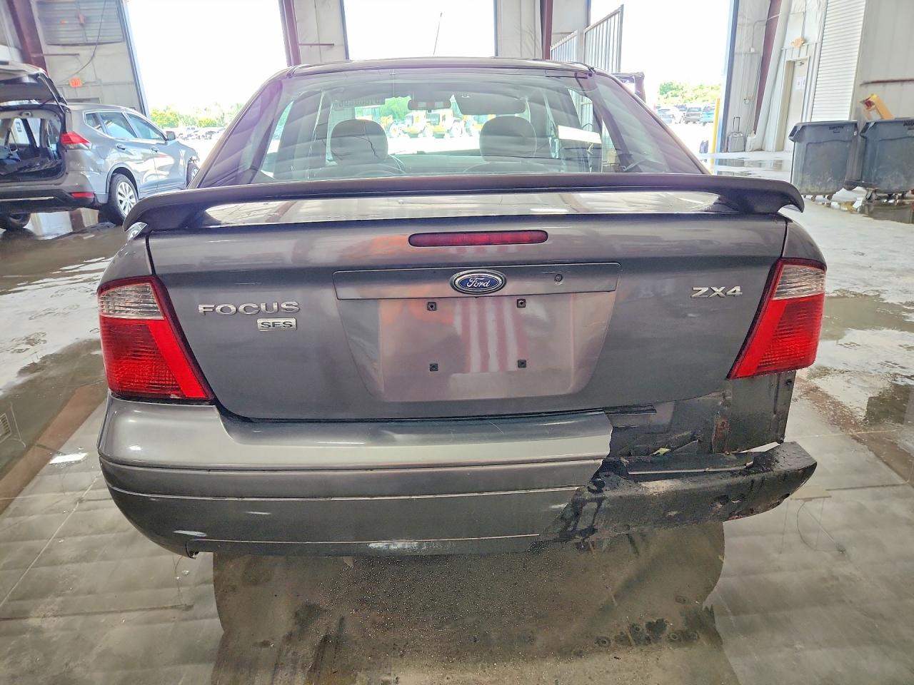 2006 Ford Focus Zx4 Gray vin: 1FAHP34NX6W244028