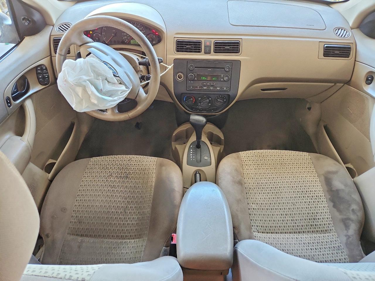 2007 Ford Focus Zx4 Tan vin: 1FAHP34NX7W192496