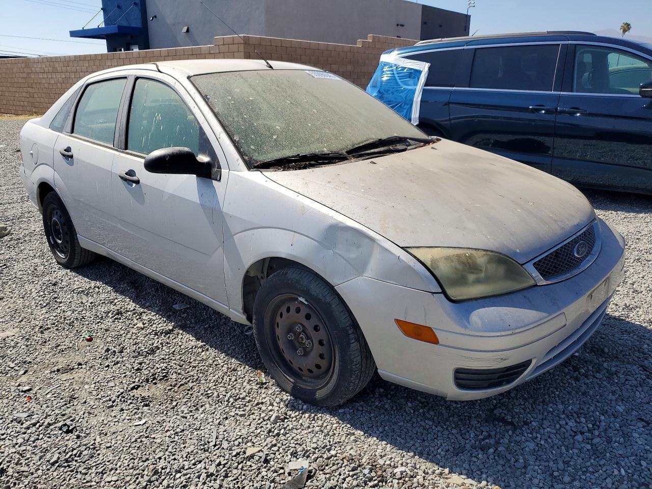 2007 Ford Focus Silver vin: 1FAHP34NX7W232124