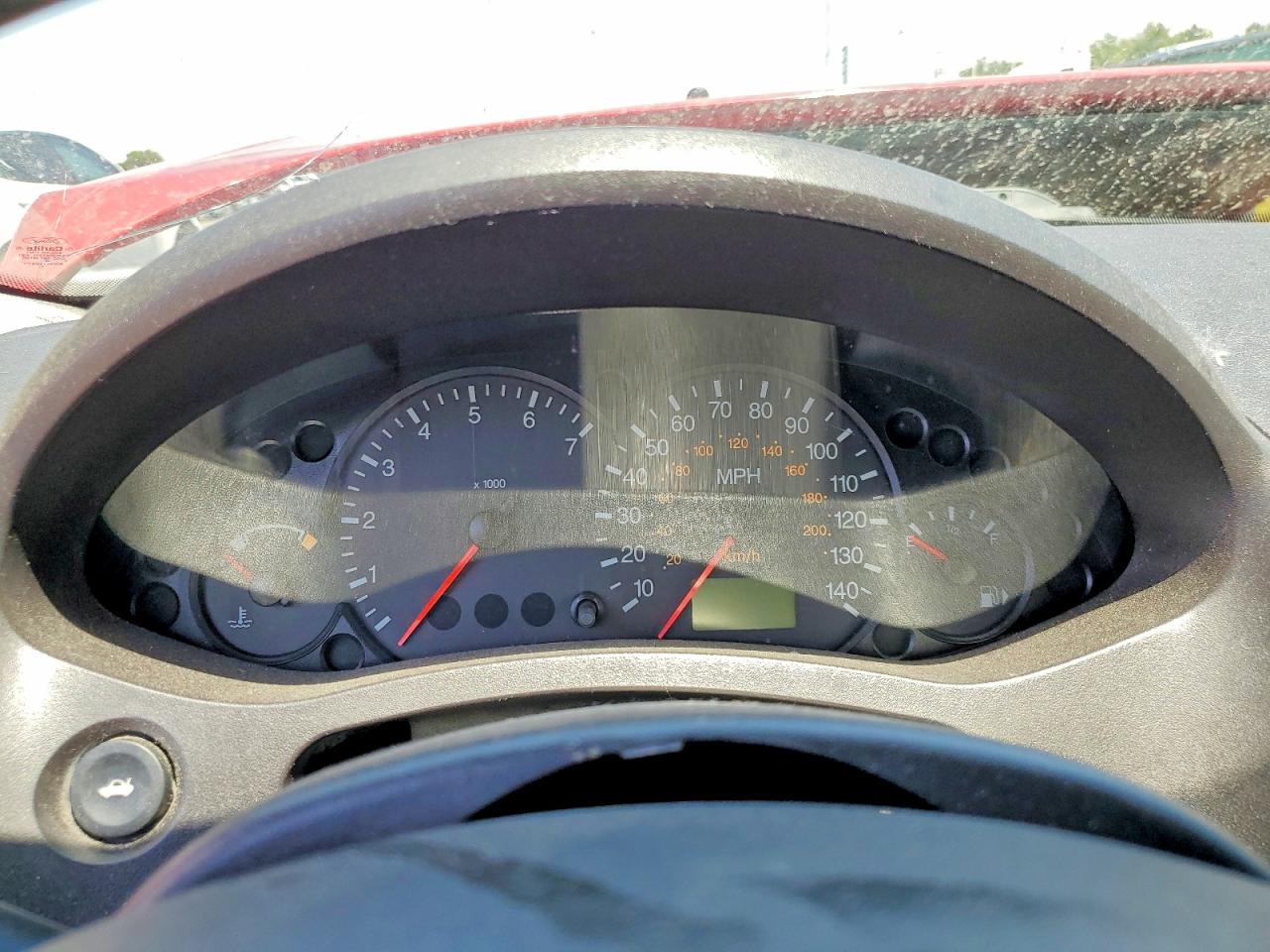 2007 Ford Focus Zx4 Red vin: 1FAHP34NX7W295532