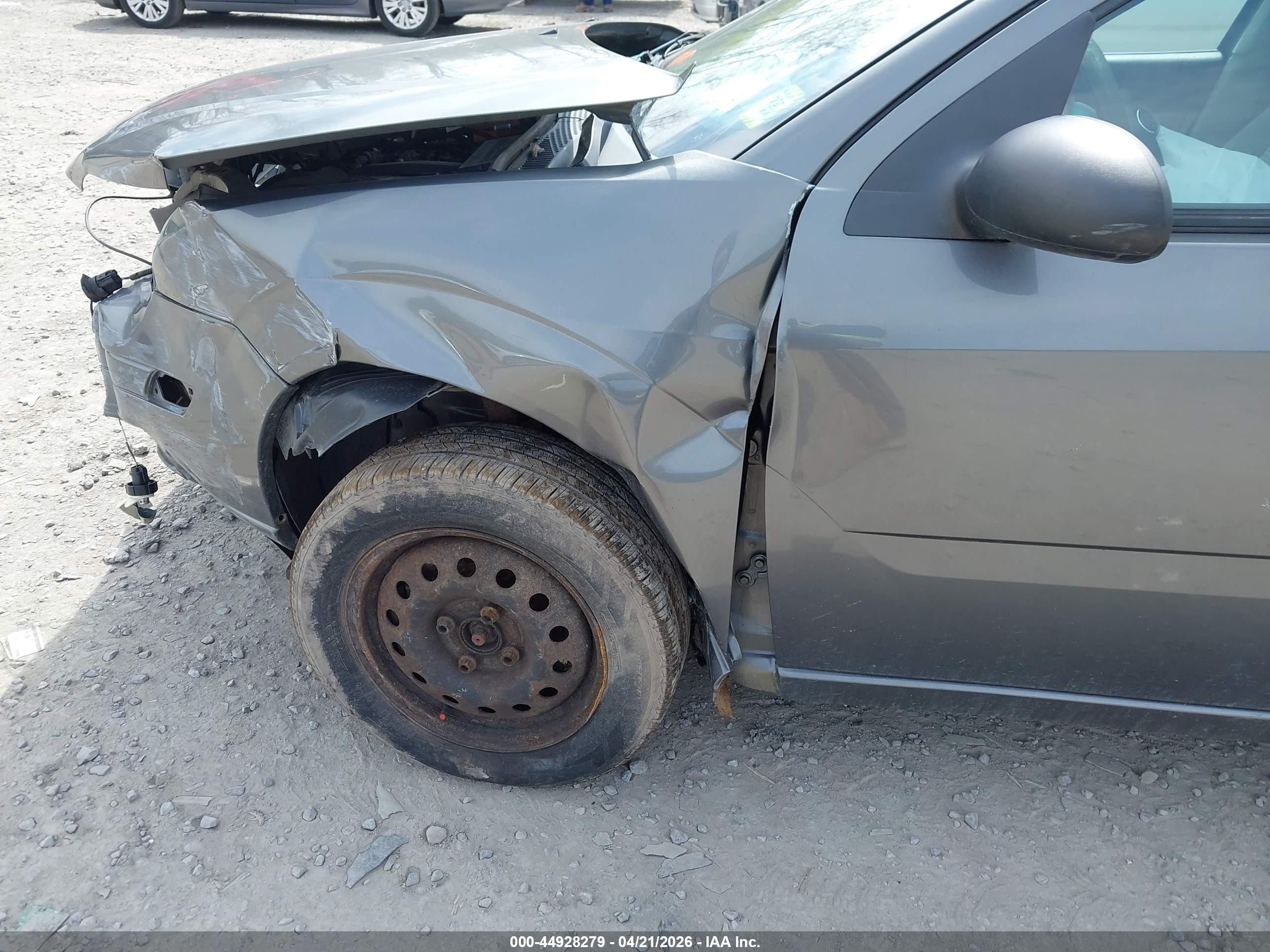 2007 Ford Focus S/se/ses Gray vin: 1FAHP34NX7W366017