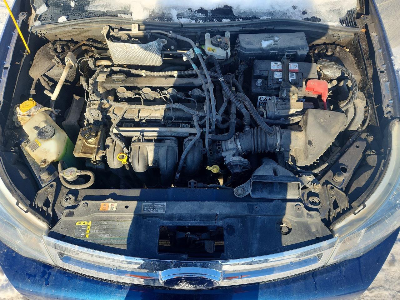 2009 Ford Focus S Blue vin: 1FAHP34NX9W142913