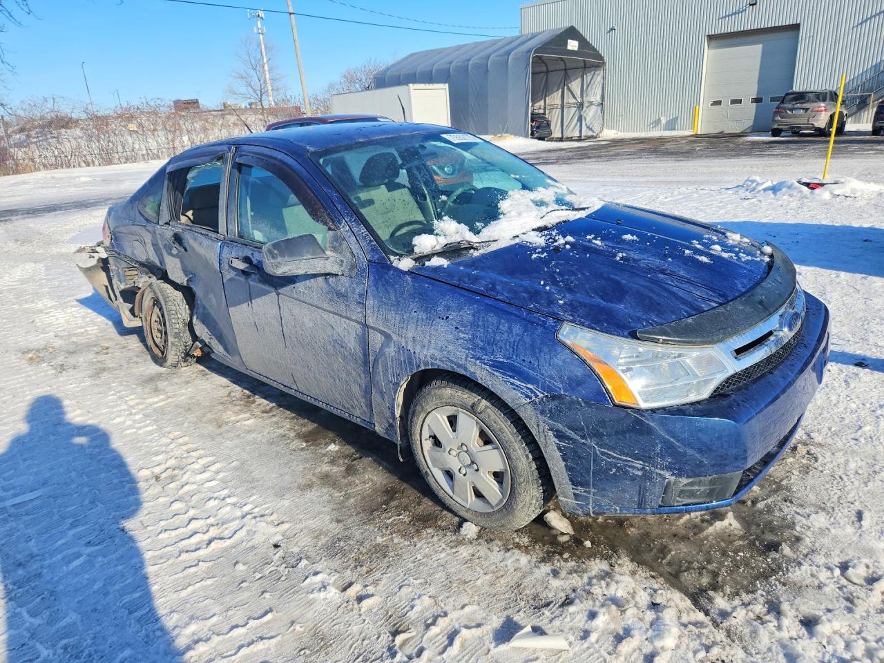 2009 Ford Focus S Blue vin: 1FAHP34NX9W142913