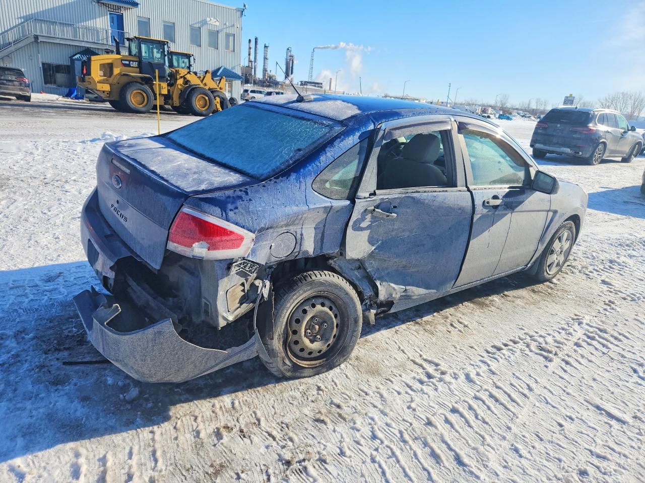 2009 Ford Focus S Blue vin: 1FAHP34NX9W142913