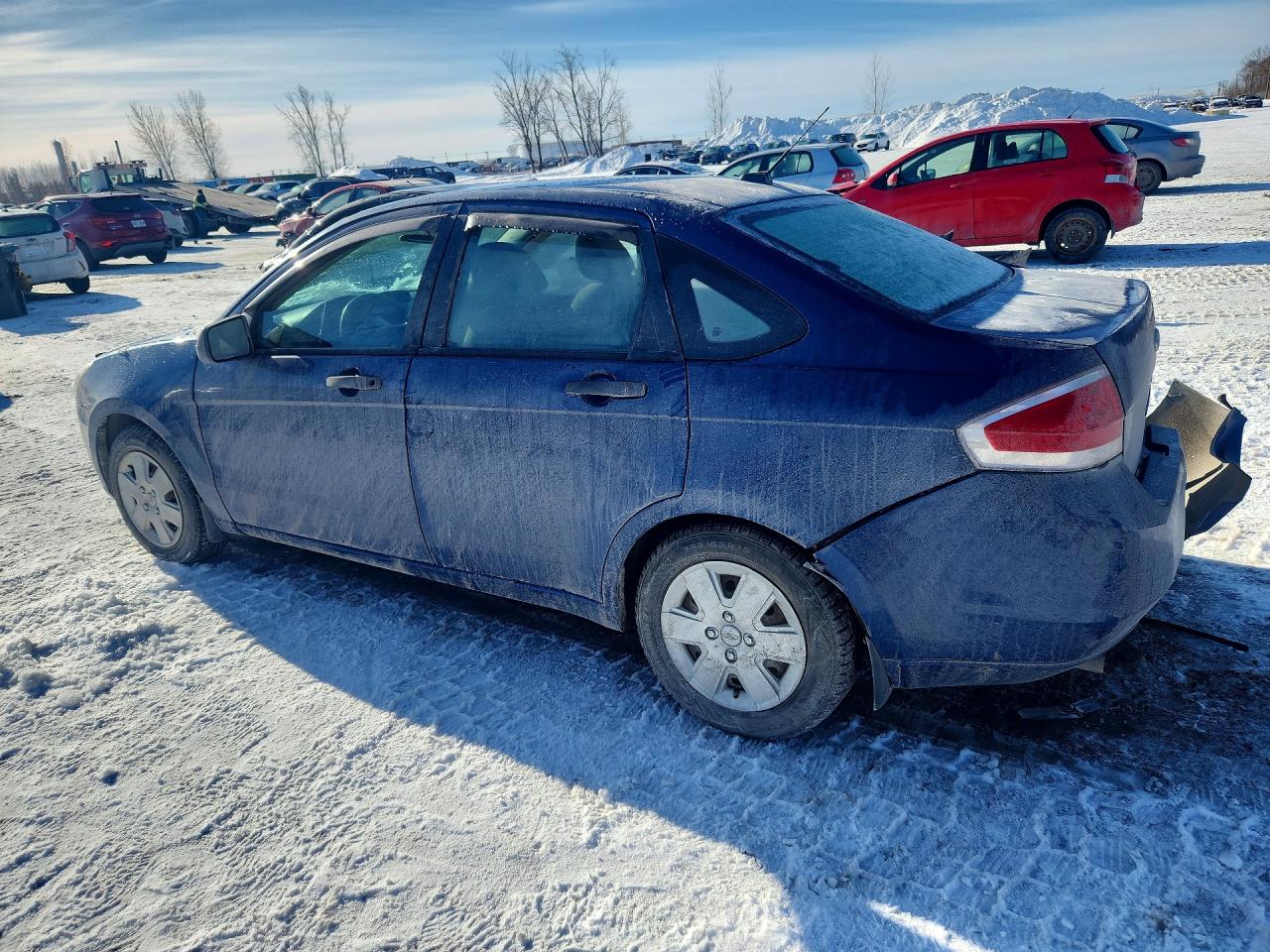 2009 Ford Focus S Blue vin: 1FAHP34NX9W142913