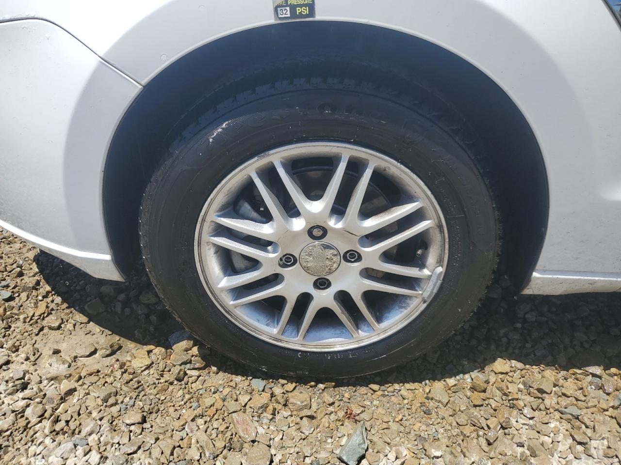 2008 Ford Focus Se White vin: 1FAHP35N08W120870 Damage: Left Front Wheel, Curb Rash, 1 To 2 Inches