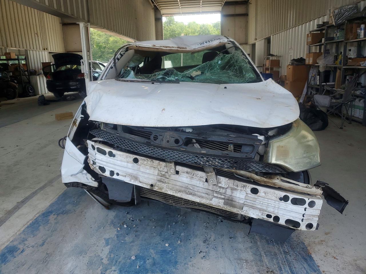 2008 Ford Focus Se White vin: 1FAHP35N08W159572