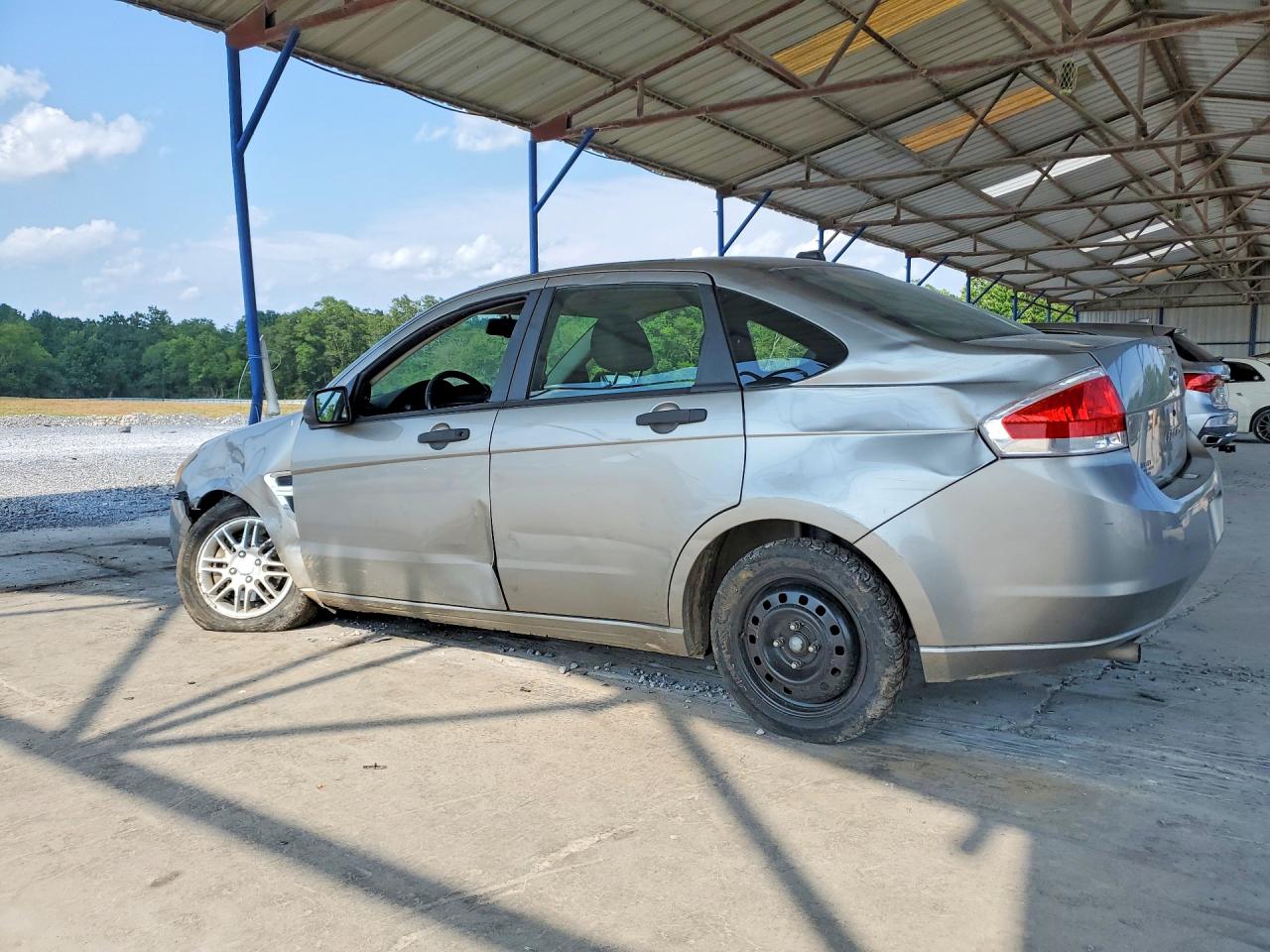 2008 Ford Focus Se Серебряный vin: 1FAHP35N08W256576