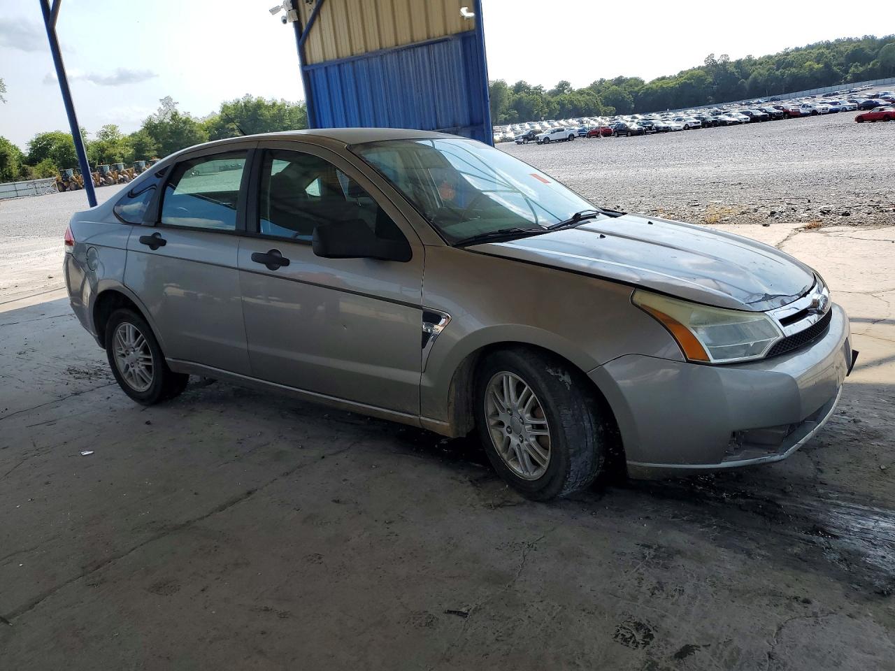 2008 Ford Focus Se Серебряный vin: 1FAHP35N08W256576