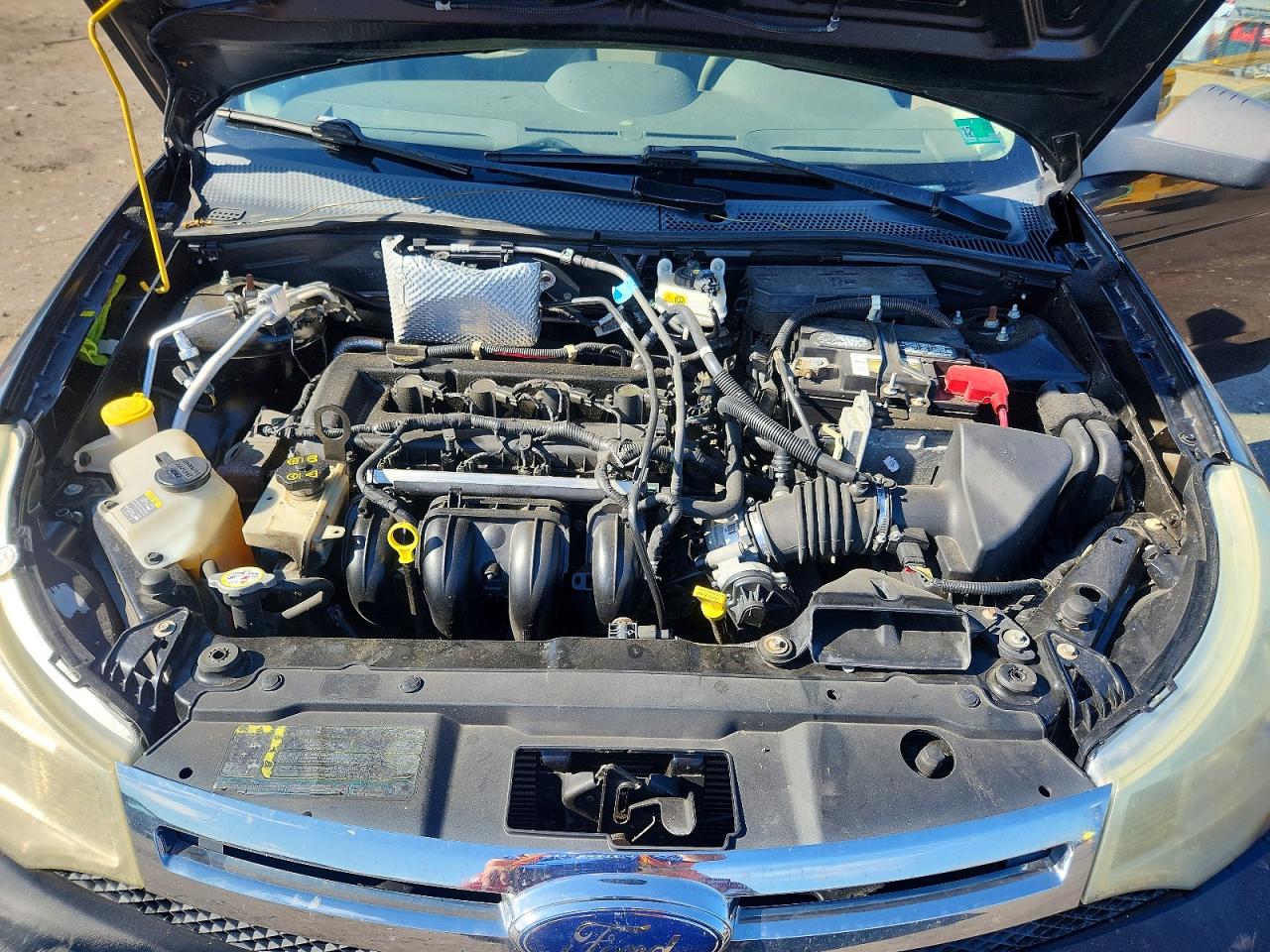 2008 Ford Focus Se Black vin: 1FAHP35N08W261258