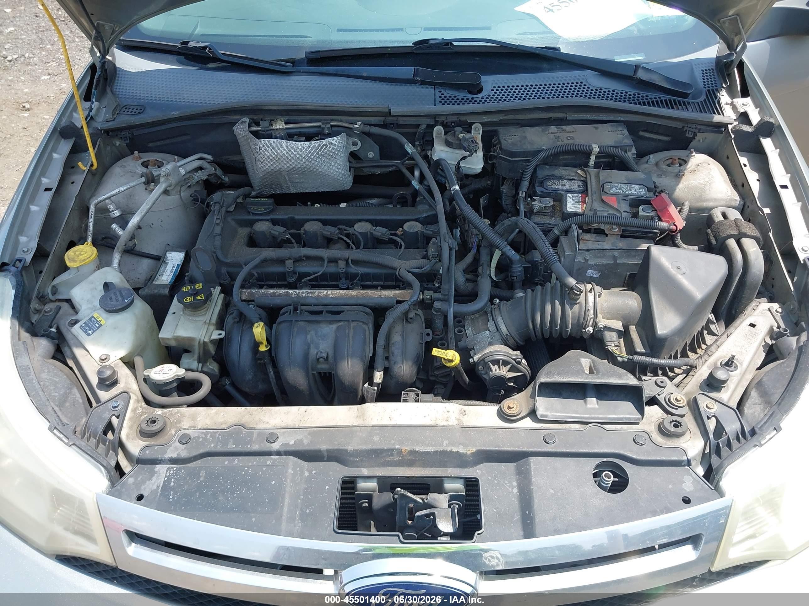 2008 Ford Focus Se/ses Silver vin: 1FAHP35N08W277847