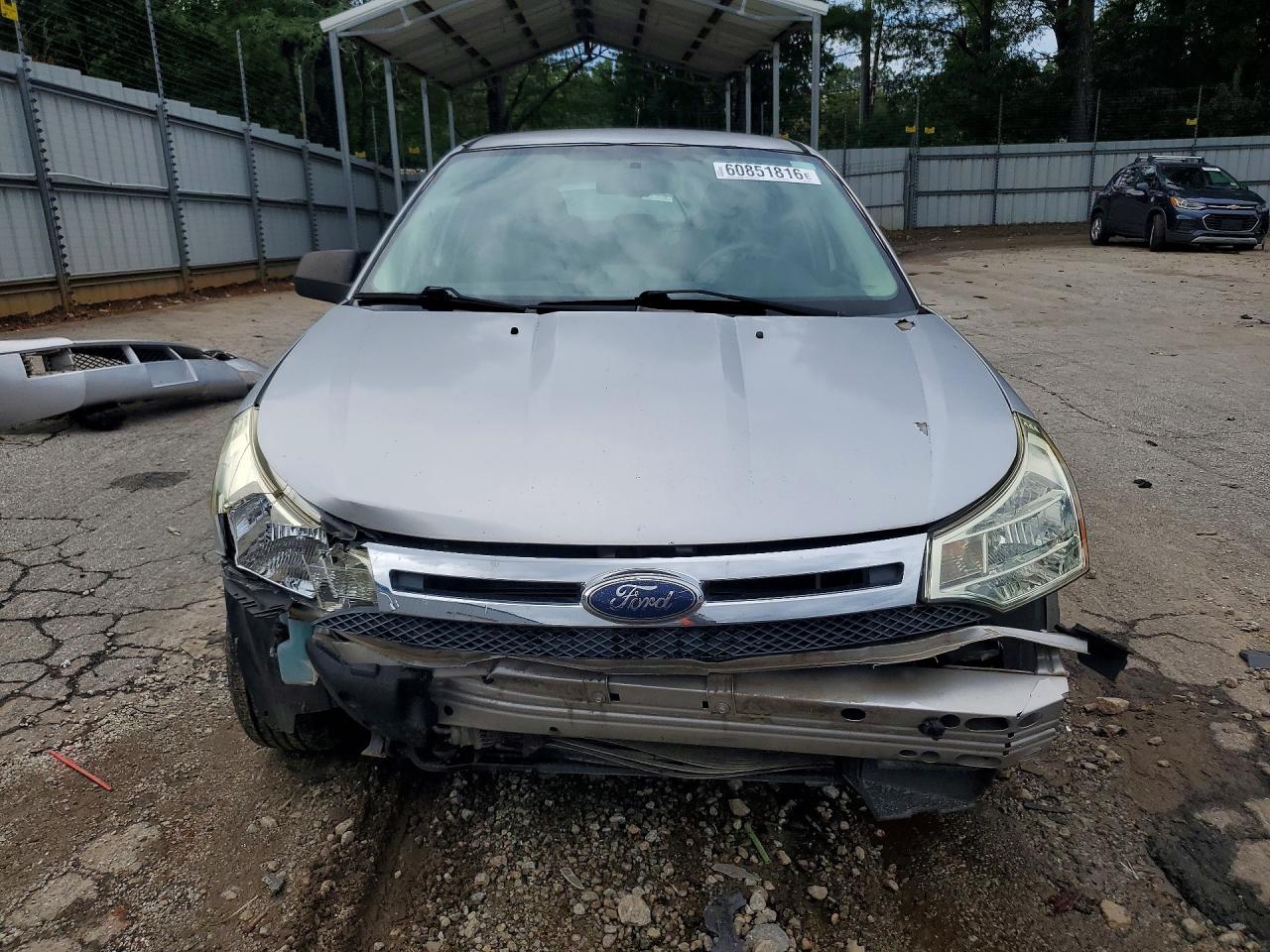 2009 Ford Focus Se Silver vin: 1FAHP35N09W104542