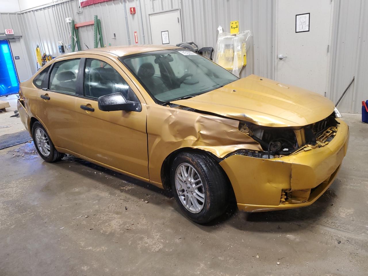 2009 Ford Focus Se Gold vin: 1FAHP35N09W165499