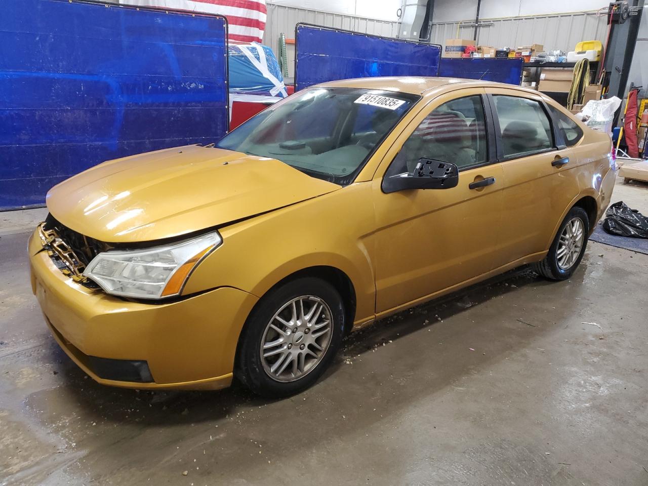 2009 Ford Focus Se Gold vin: 1FAHP35N09W165499