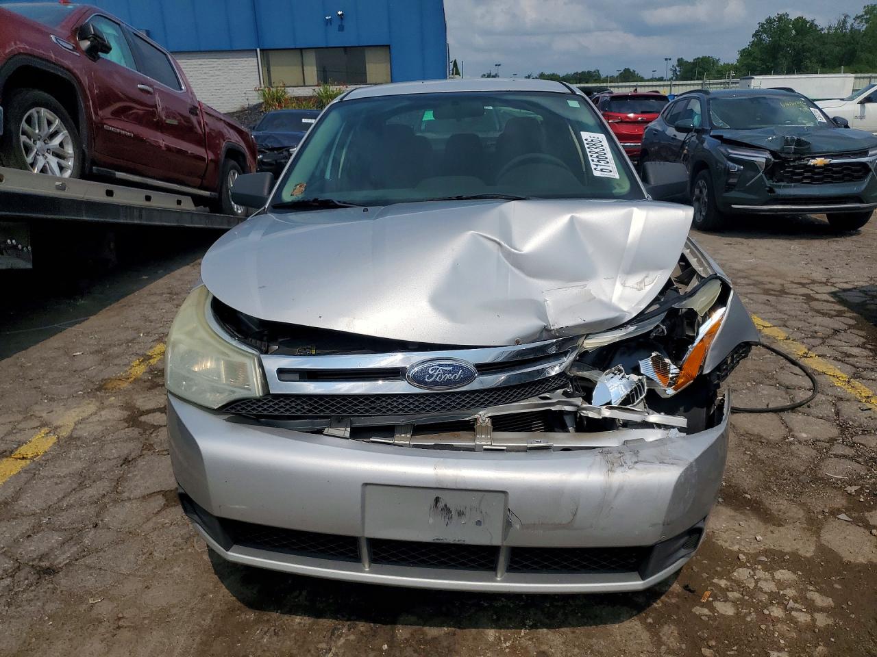 2009 Ford Focus Se Silver vin: 1FAHP35N09W178592