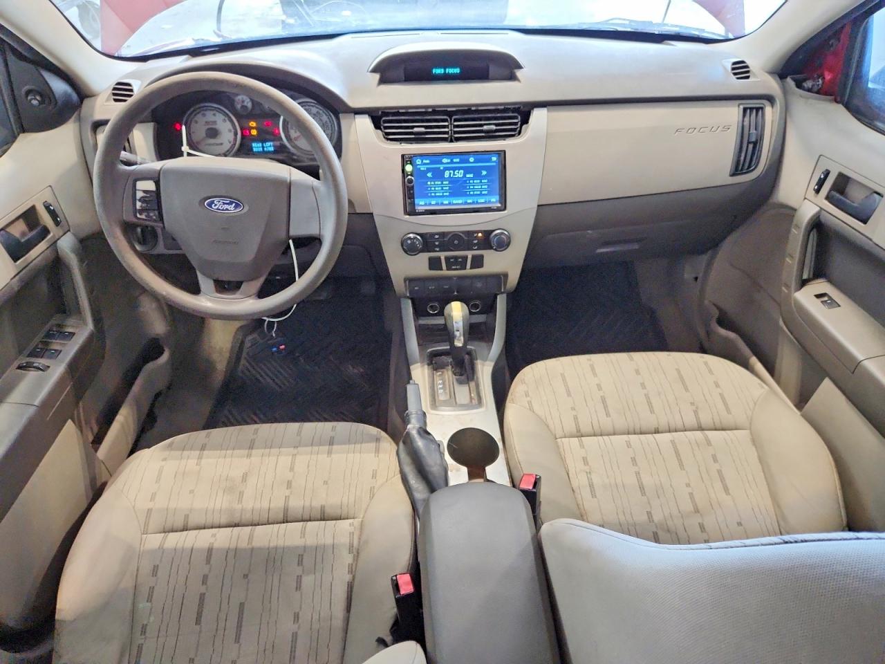 2009 Ford Focus Se Burgundy vin: 1FAHP35N09W207086