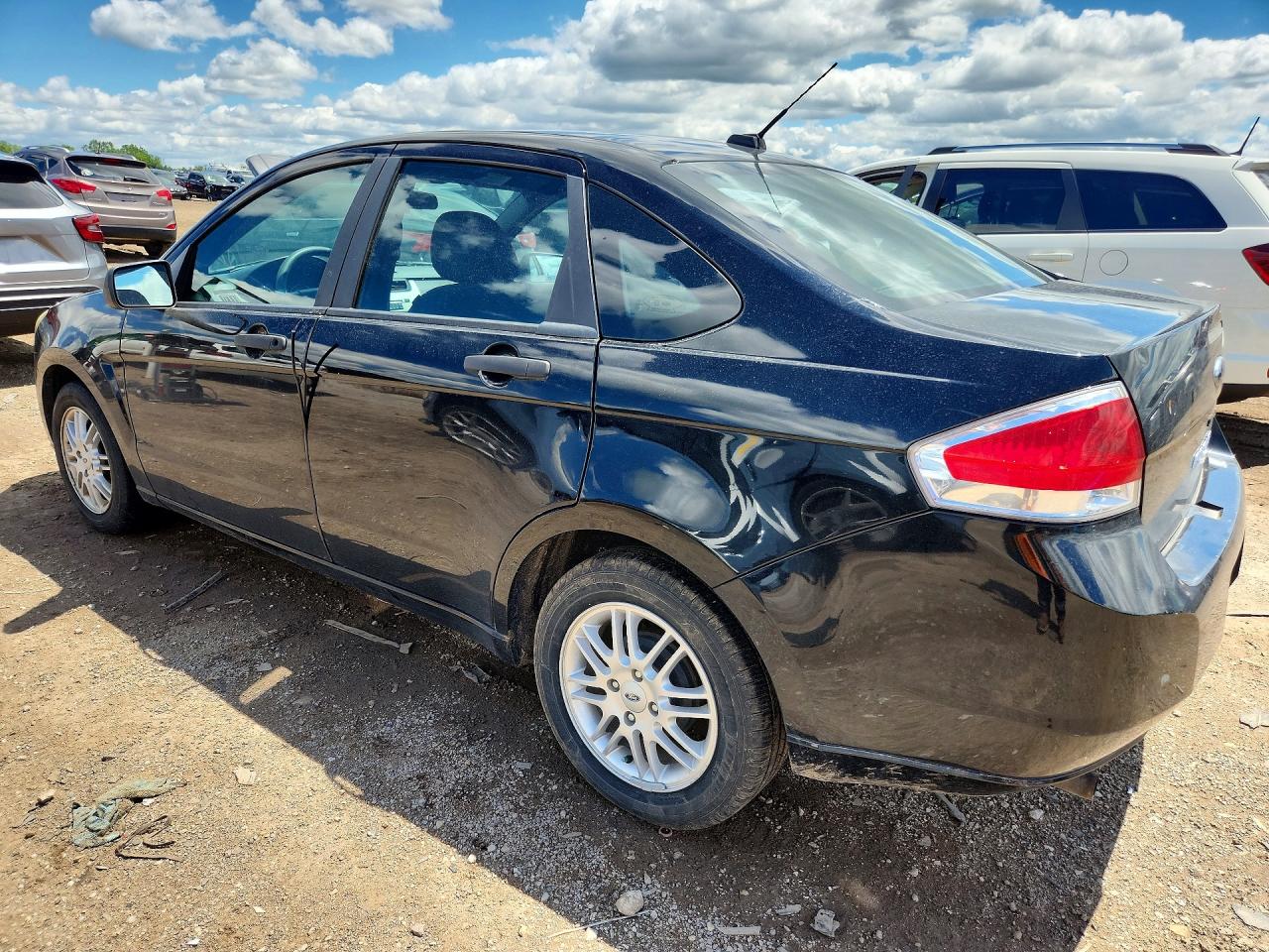 2009 Ford Focus Se Black vin: 1FAHP35N09W211848