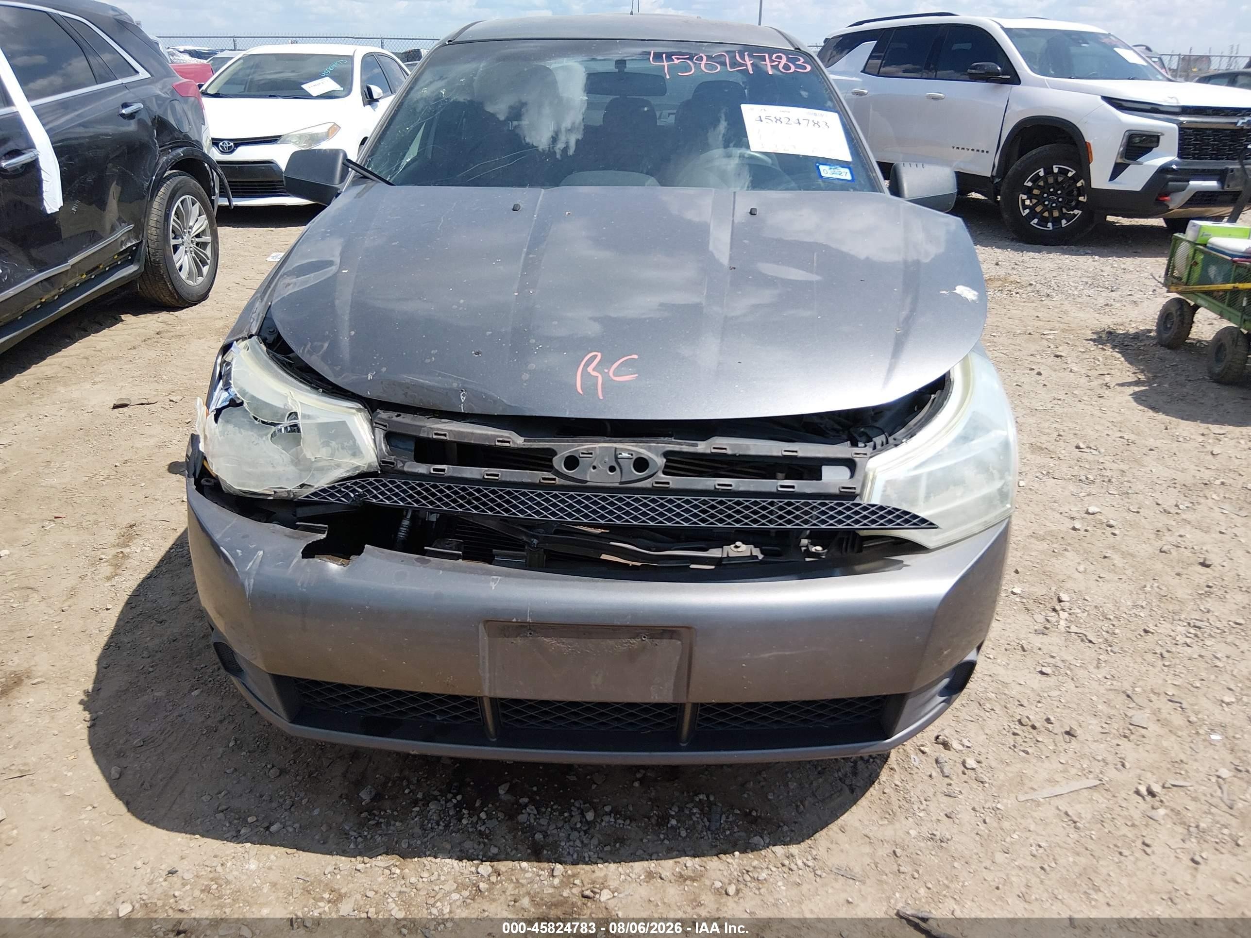 2009 Ford Focus Se Серый vin: 1FAHP35N09W216466