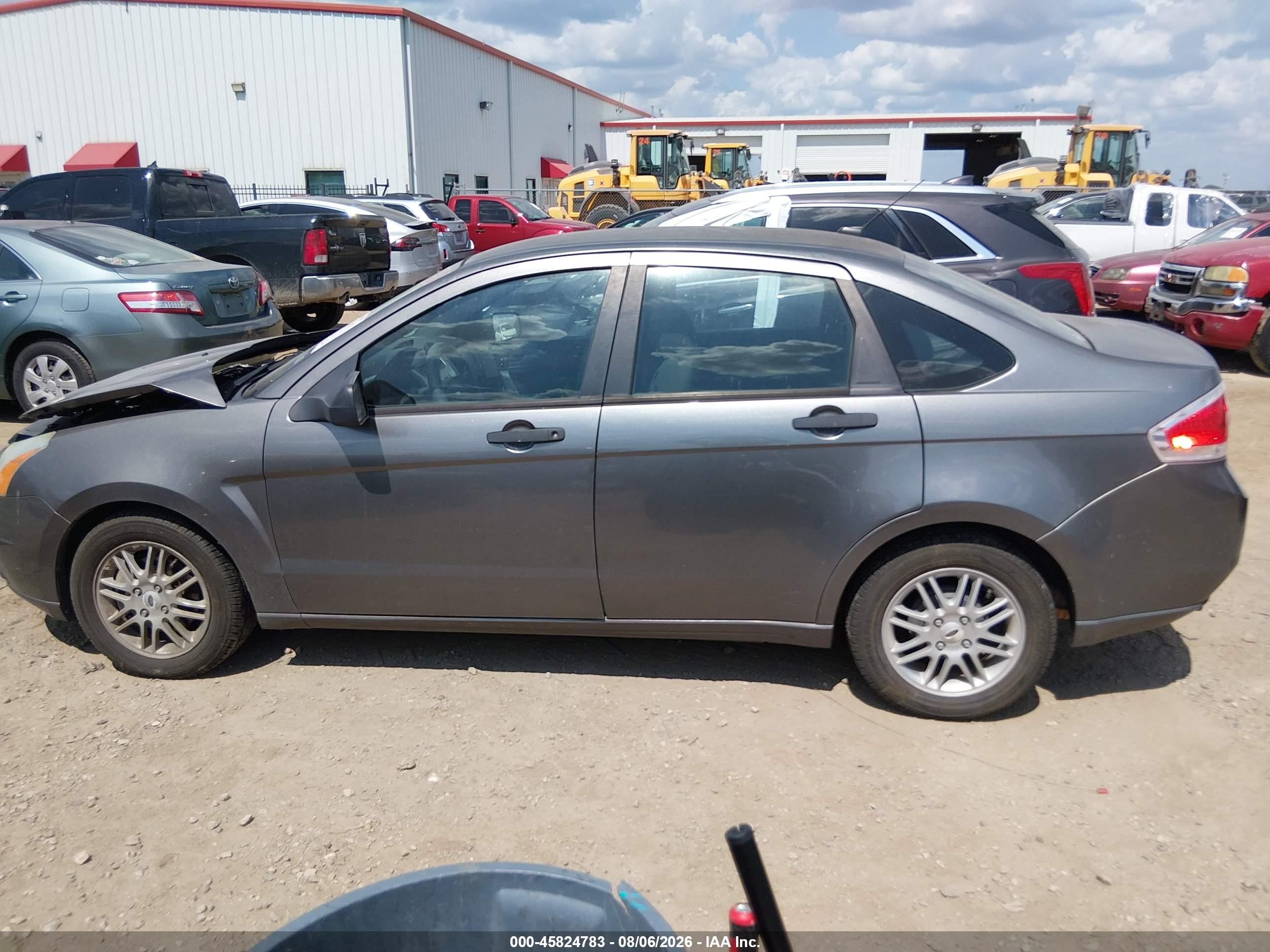 2009 Ford Focus Se Серый vin: 1FAHP35N09W216466