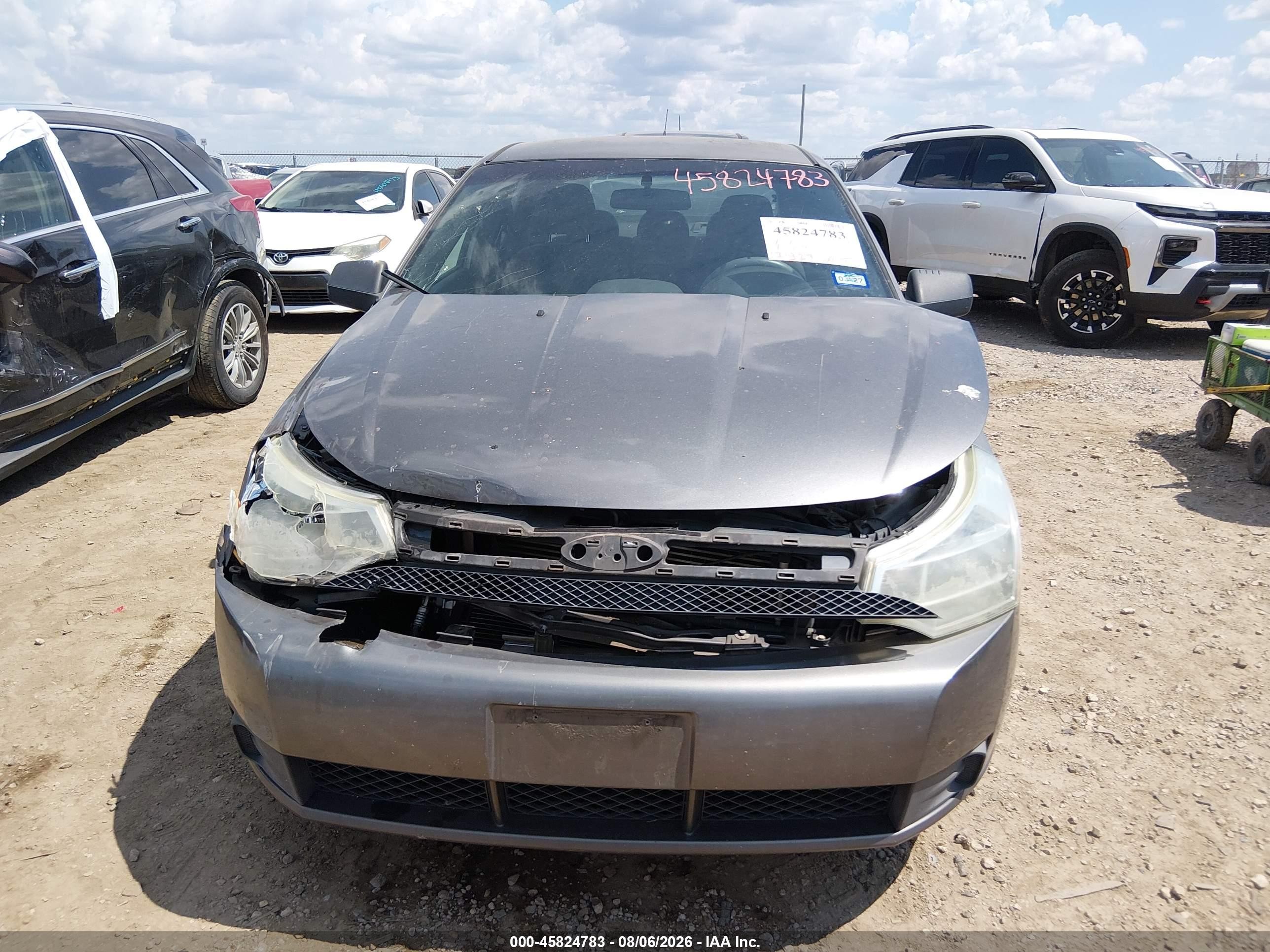 2009 Ford Focus Se Серый vin: 1FAHP35N09W216466